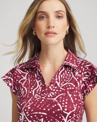 Chico's - Zenergy® UPF Printed Polo Top