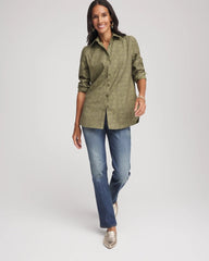 Chico's - No Iron™ Jacquard Shirt