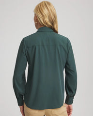 Chico's - Classic-Fit Collared Shirt