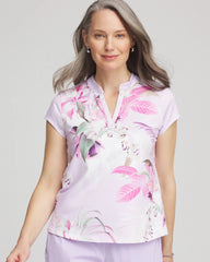 Chico's - Zenergy® UPF Floral Polo