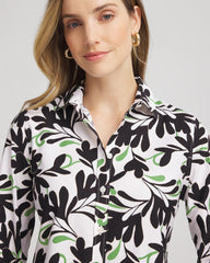 Chico's - No Iron™ Abstract Floral Shirt