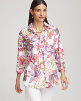Chico's - No Iron™ Tropical Floral Stretch Shirt
