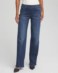 Chico's - Pull On Wide Jean
