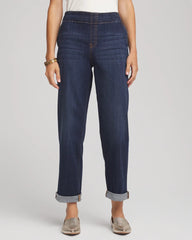 Chico's - Pull-On Boyfriend Cropped Jeans