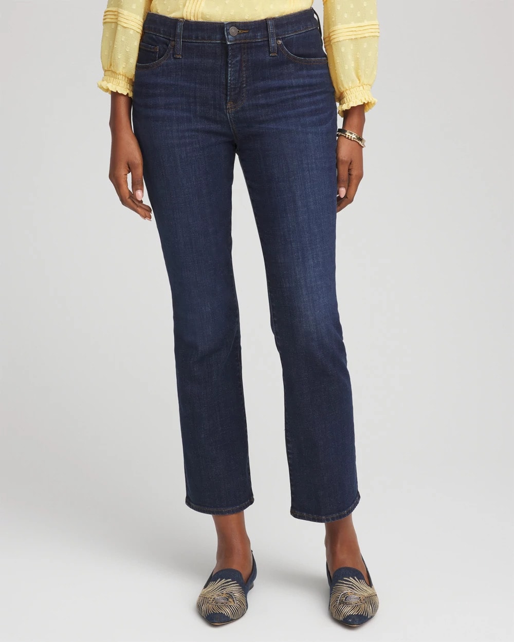 Chico's - Girlfriend Cropped Flared Jeans