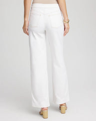 Chico's - Seeded Pull-On Wide-Leg Jeans