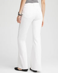 Chico's - Girlfriend No Stain Frayed Flared Jeans