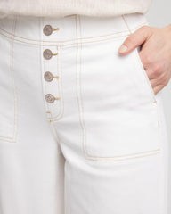 Chico's - No Stain Pull-On Wide Capri Jeans