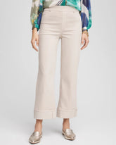 Chico's - Pull-On Wide Leg Cuffed Jeans