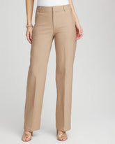 Chico's - Cotton Straight-Leg Trousers