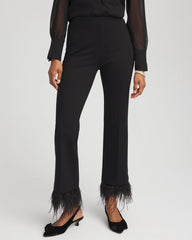 Chico's - Juliet Feathered Flared Cropped Pants