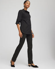 Chico's - Brigitte™ Slim Full-Length Jacquard Pants