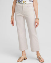Chico's - Trapunto Straight Leg Cropped Pants