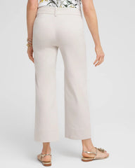 Chico's - Trapunto Straight Leg Cropped Pants