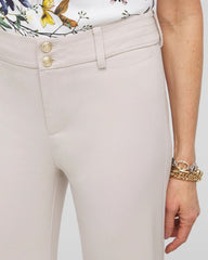 Chico's - Trapunto Straight Leg Cropped Pants
