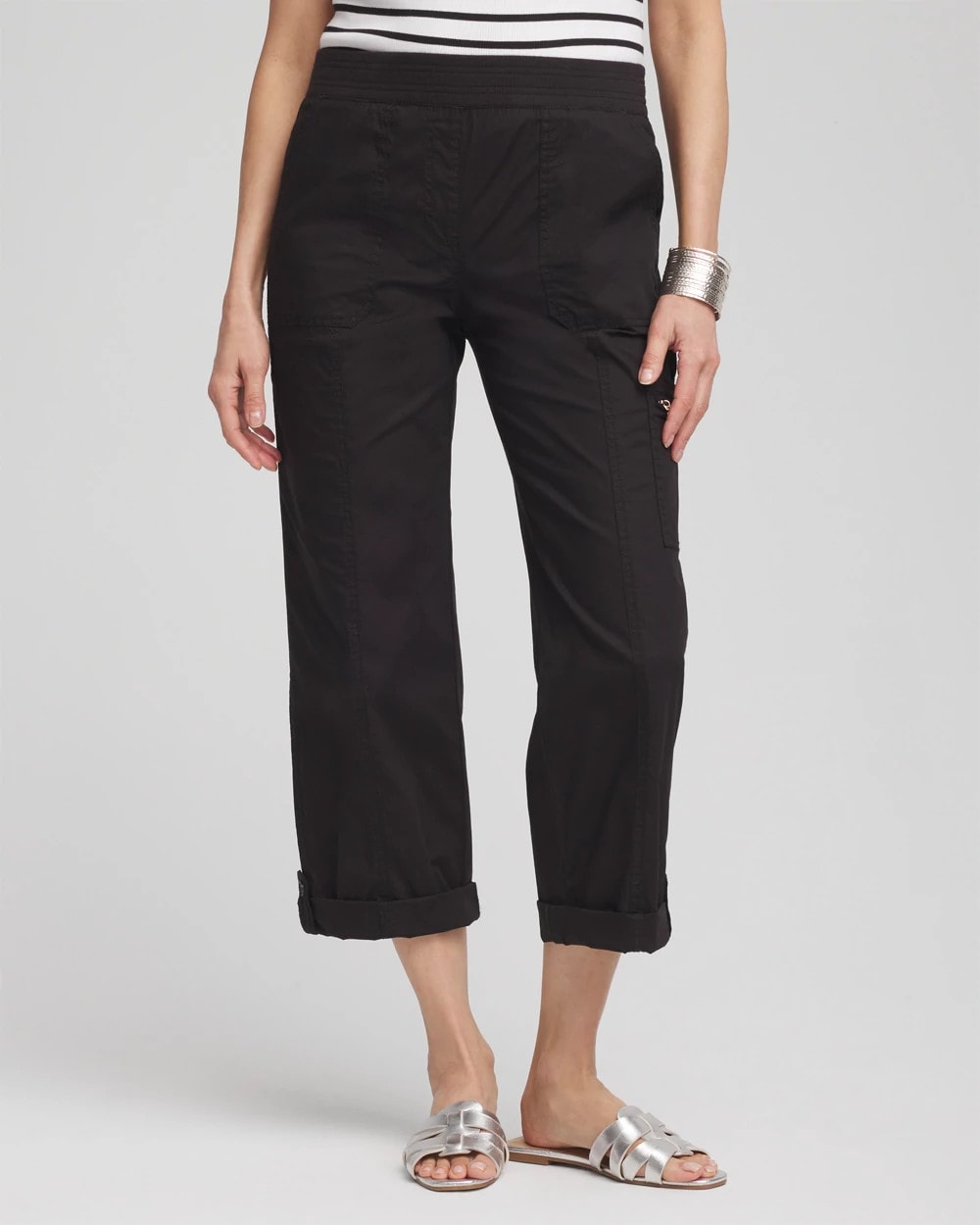 Chico's - Poplin Cropped Pants