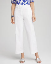Chico's - Lightweight Relaxed Straight Cropped Pants