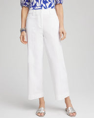 Chico's - Lightweight Relaxed Straight Cropped Pants