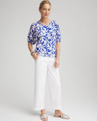 Chico's - Lightweight Relaxed Straight Cropped Pants
