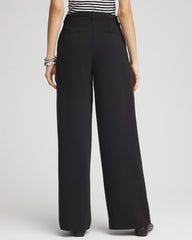 Chico's - Crepe Pleated Relaxed Pants