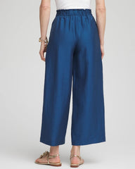 Chico's - Lightweight Wide Leg Cropped Pants