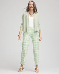 Chico's - Brigitte™ Wide Leg Plaid Cropped Pants