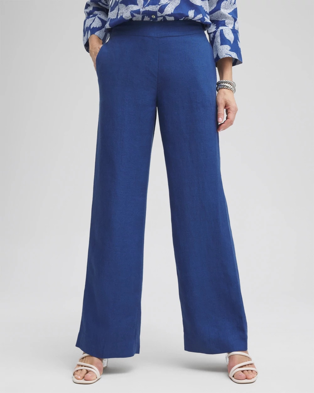 Chico's - Linen Trouser Flare Pants