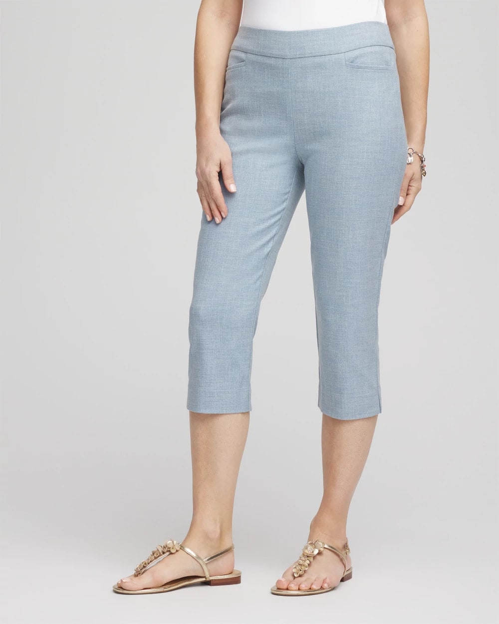 Chico's - Brigitte™ Cross Dye Capri Pants