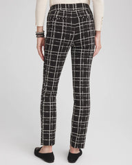 Chico's - Brigitte Plaid Slim Ankle Pants