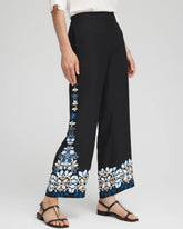 Chico's - Placed Floral Print Soft Cropped Pants