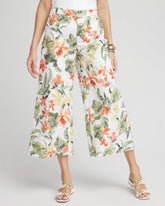 Chico's - Floral Eyelet Culotte Pants