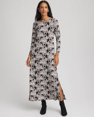 Chico's - Printed Jersey Knit Maxi Dress
