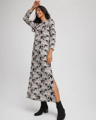 Chico's - Printed Jersey Knit Maxi Dress