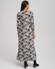 Chico's - Printed Jersey Knit Maxi Dress