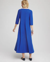 Chico's - Seamed Crepe Maxi Dress