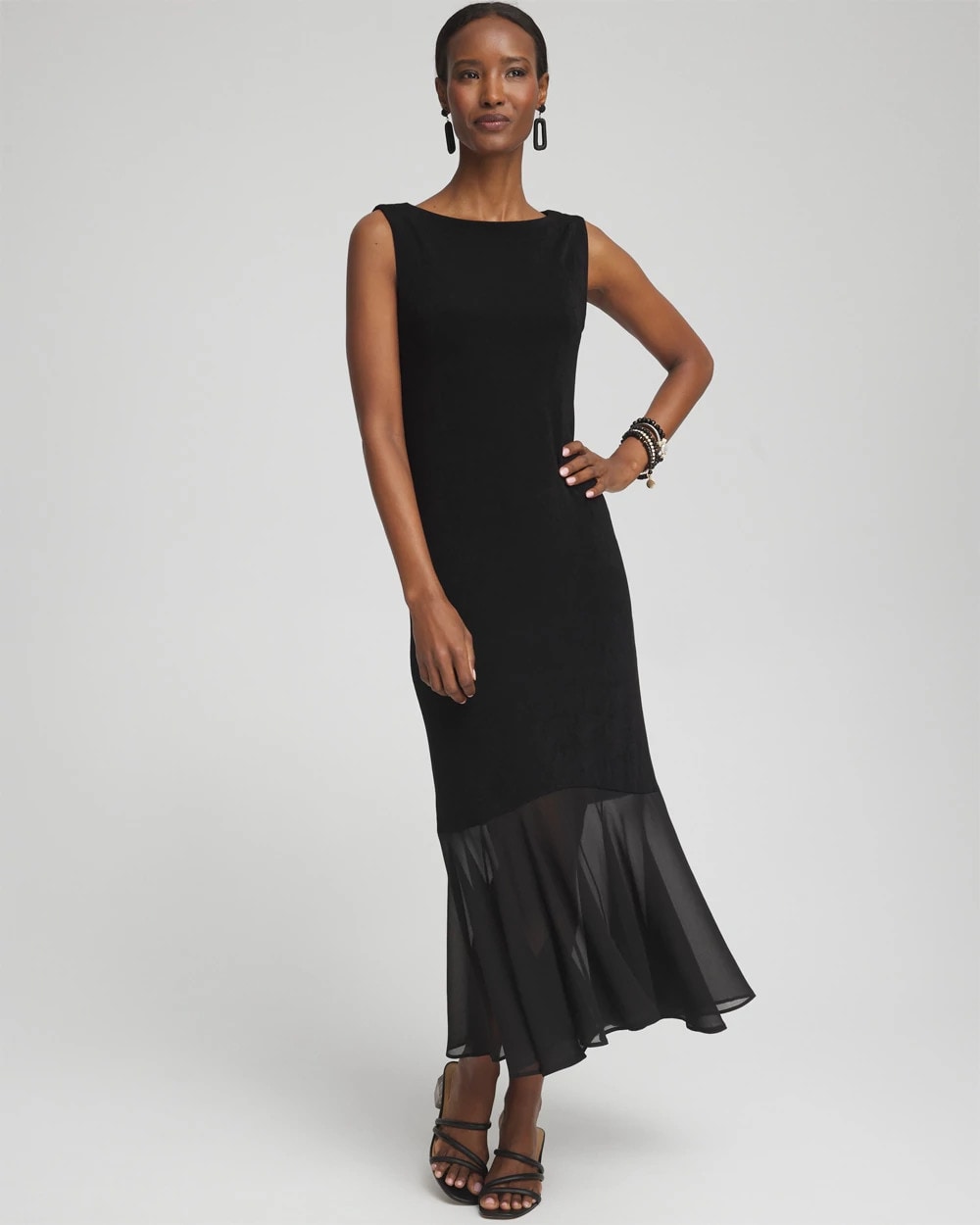 Chico's - Travelers™ Chiffon Hem Dress