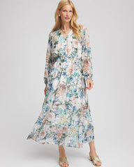 Chico's - Georgette Tie-Front Maxi Dress