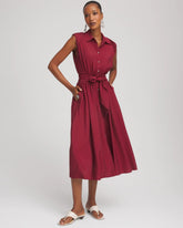 Chico's - Smocked-Waist Shirtdress