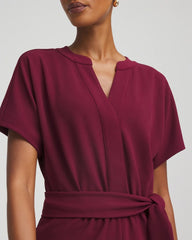 Chico's - Belted Dolman-Sleeve Jumpsuit