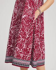 Chico's - Zenergy® UPF Printed Midi Sports Dress
