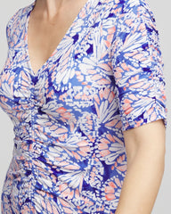 Chico's - Ruched Jersey Midi Dress