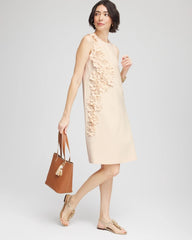 Chico's - Appliqué Ponte Knit Dress