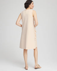 Chico's - Appliqué Ponte Knit Dress