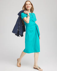 Chico's - Twist Tie-Front Dress