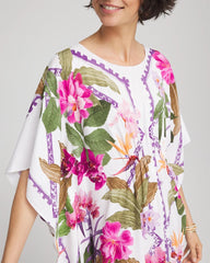 Chico's - Island Cinch-Waist Kaftan Dress