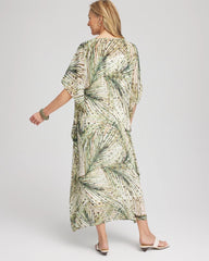 Chico's - Crinkle-Chiffon Kaftan Dress