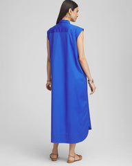 Chico's - Popover Poplin Maxi Dress
