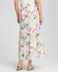 Chico's - Floral Embroidered Crinkle Maxi Skirt