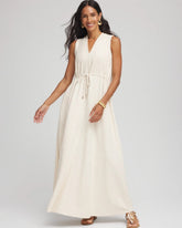 Chico's - Sleeveless Tweed Maxi Dress