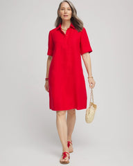 Chico's - Linen Shirtdress